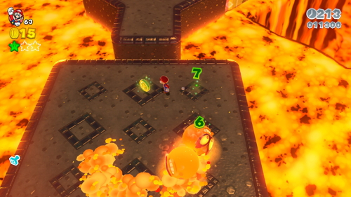 Super Mario 3D World Bowser-7 Green Stars