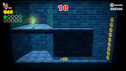 Super Mario 3D World Bowser-Mystery Green Stars