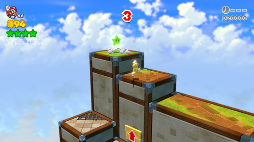Super Mario 3D World Bowser-Mystery Green Stars