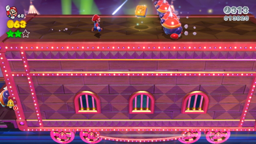 Super Mario 3D World Bowser-Train Stamp