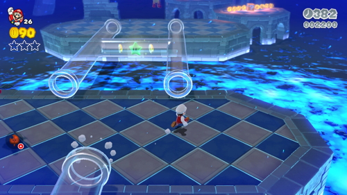 Super Mario 3D World Castle-1 Green Stars