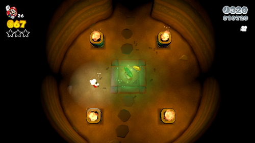 Super Mario 3D World Castle-2 Green Stars