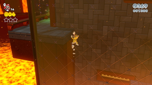 Super Mario 3D World Castle-5 Green Stars