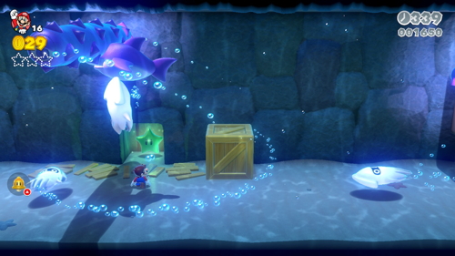 Super Mario 3D World Castle-6 Green Stars