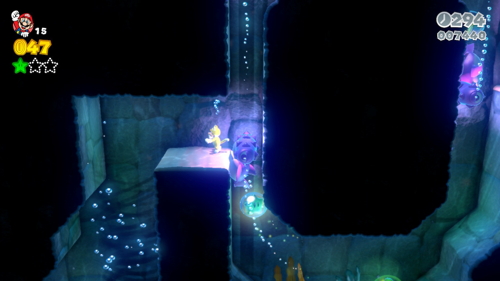 Super Mario 3D World Castle-6 Green Stars