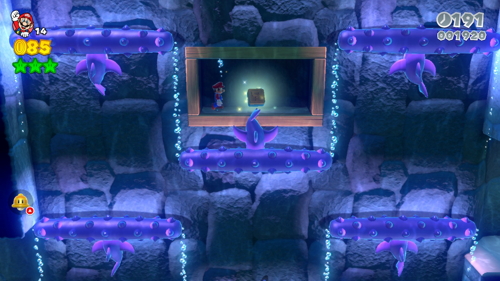 Super Mario 3D World Castle-6 Stamp