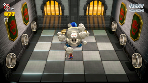 Super Mario 3D World Castle-B Green Stars