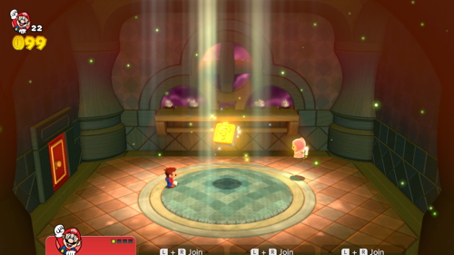 Super Mario 3D World Castle-Tent Stamp