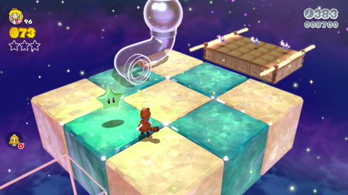 Super Mario 3D World Crown-Crown Green Stars