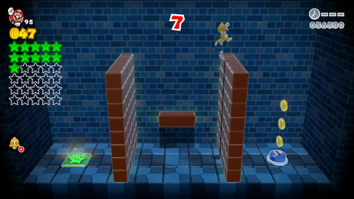 Super Mario 3D World Crown-Mystery Green Stars