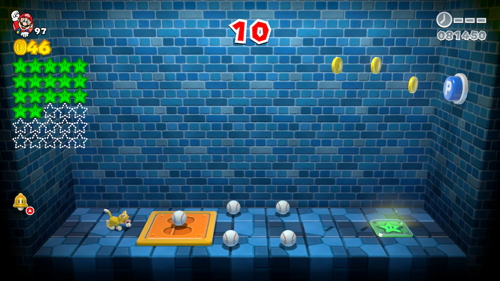 Super Mario 3D World Crown-Mystery Green Stars