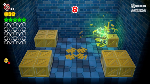 Super Mario 3D World Crown-Mystery Green Stars