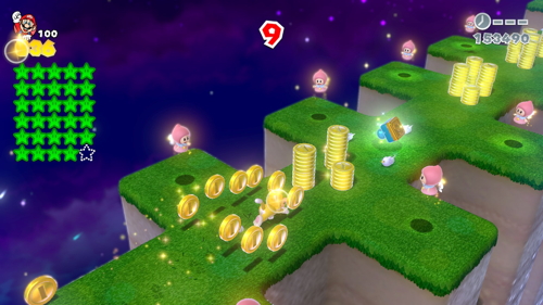 Super Mario 3D World Crown-Mystery Stamp