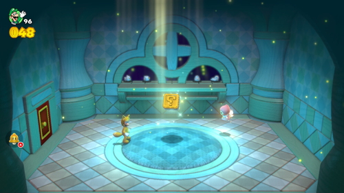 Super Mario 3D World Crown-Tent Stamp