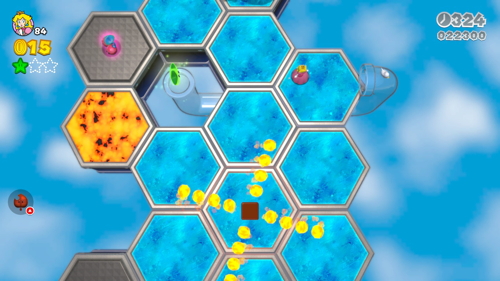 Super Mario 3D World Flower-10 Green Stars