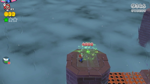 Super Mario 3D World Flower-11 Green Stars