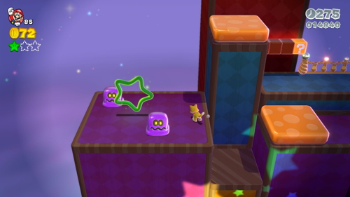 Super Mario 3D World Flower-1 Green Stars