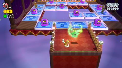 Super Mario 3D World Flower-1 Green Stars
