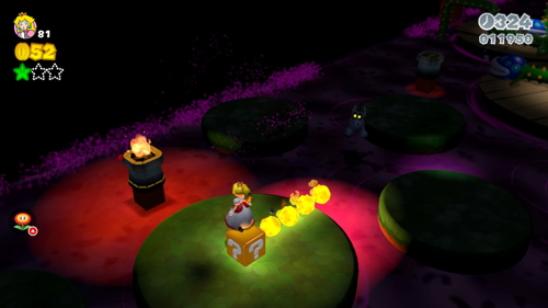 Super Mario 3D World Flower-3 Green Stars