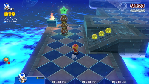 Super Mario 3D World Flower-4 Green Stars