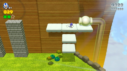 Super Mario 3D World Flower-5 Green Stars