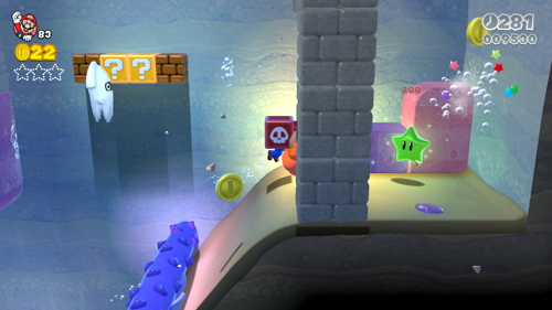 Super Mario 3D World Flower-7 Green Stars