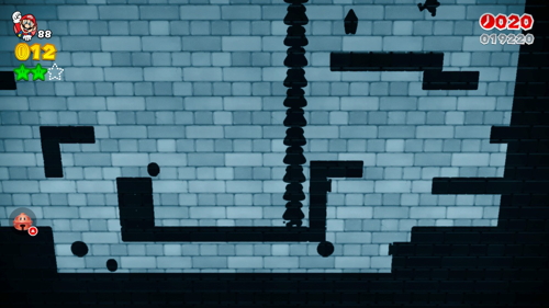 Super Mario 3D World Mushroom-4 Green Stars