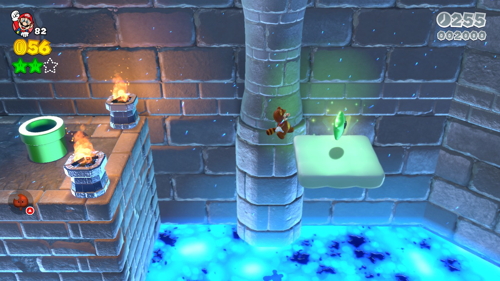 Super Mario 3D World Mushroom-7 Green Stars