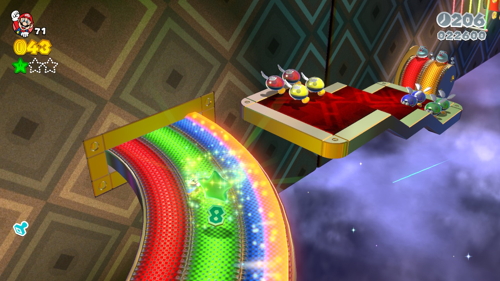 Super Mario 3D World Star-1 Green Stars