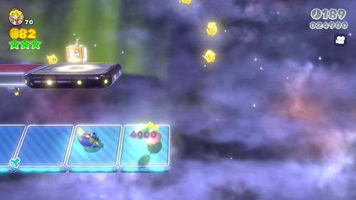 Super Mario 3D World Star-2 Green Stars