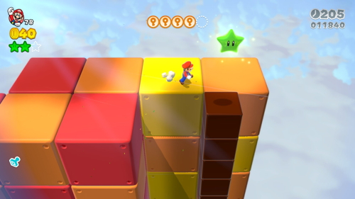 Super Mario 3D World Star-5 Green Stars