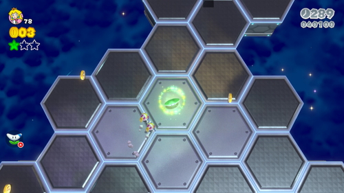 Super Mario 3D World Star-6 Green Stars
