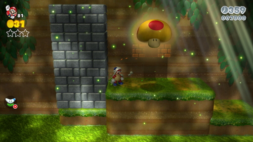 Super Mario 3D World Star-7 Green Stars