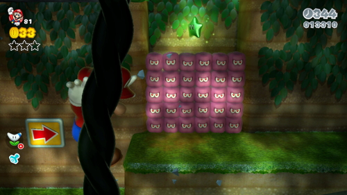 Super Mario 3D World Star-7 Green Stars