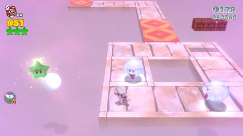 Super Mario 3D World Star-8 Green Stars