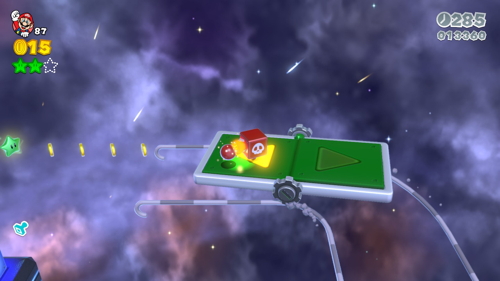 Super Mario 3D World Star-9 Green Stars