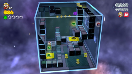 Super Mario 3D World Star-Toad Green Stars