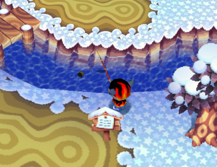 Animal Crossing Golden Fishing Rod