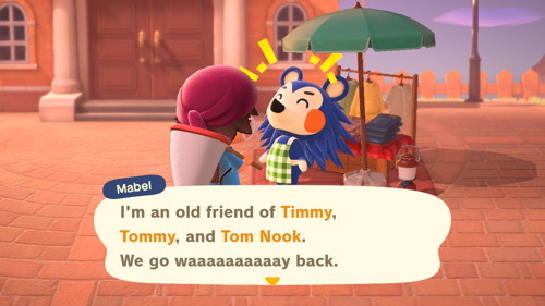 ACNH Able Sisters Stall