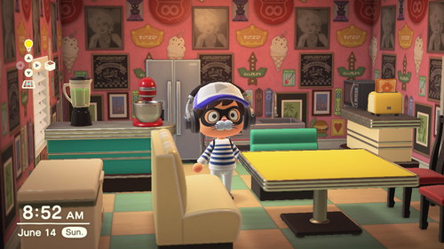 ACNH Kitchen Furniture Set