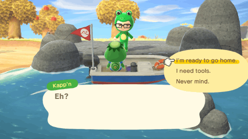 Animal Crossing New Horizons Kappn Buying Tools