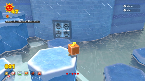 Bowser's Fury Crisp Climb Castle Cat Shine