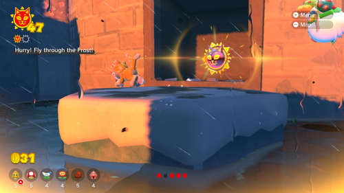 Bowser's Fury Crisp Climb Castle Cat Shine