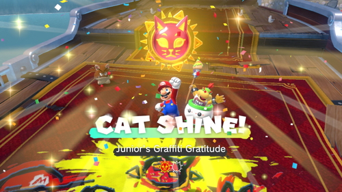 Bowser's Fury Fur Step Island Cat Shine