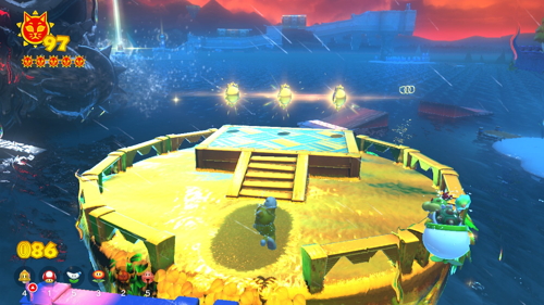 Bowser's Fury Lucky Isle Cat Shine