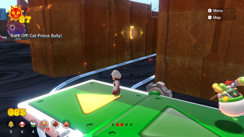 Bowser's Fury Mount Magmeow Cat Coins