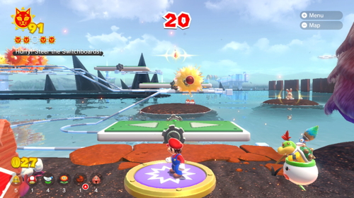 Bowser's Fury Mount Magmeow Cat Shine