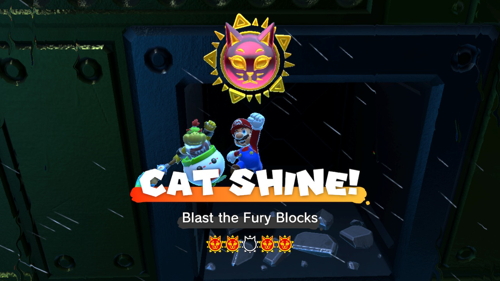Bowser's Fury Pipe Path Tower Cat Shine