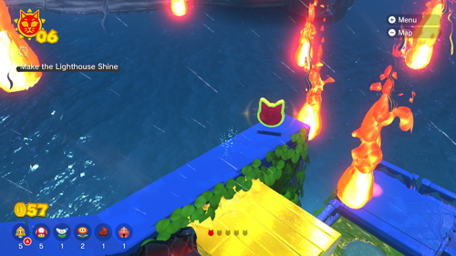 Bowser's Fury Pounce Bounce Isle Cat Coins