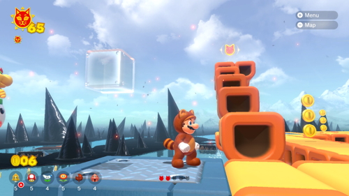 Bowser's Fury Risky Whisker Island Cat Coins